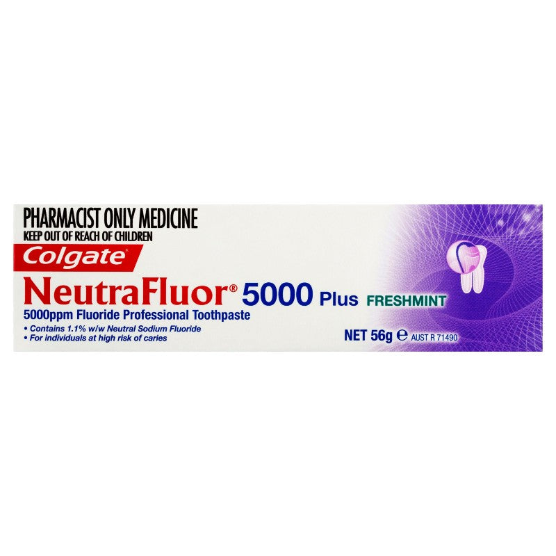 Colgate NeutraFluor 5000 Plus Fluoride Professional Toothpaste Freshmi