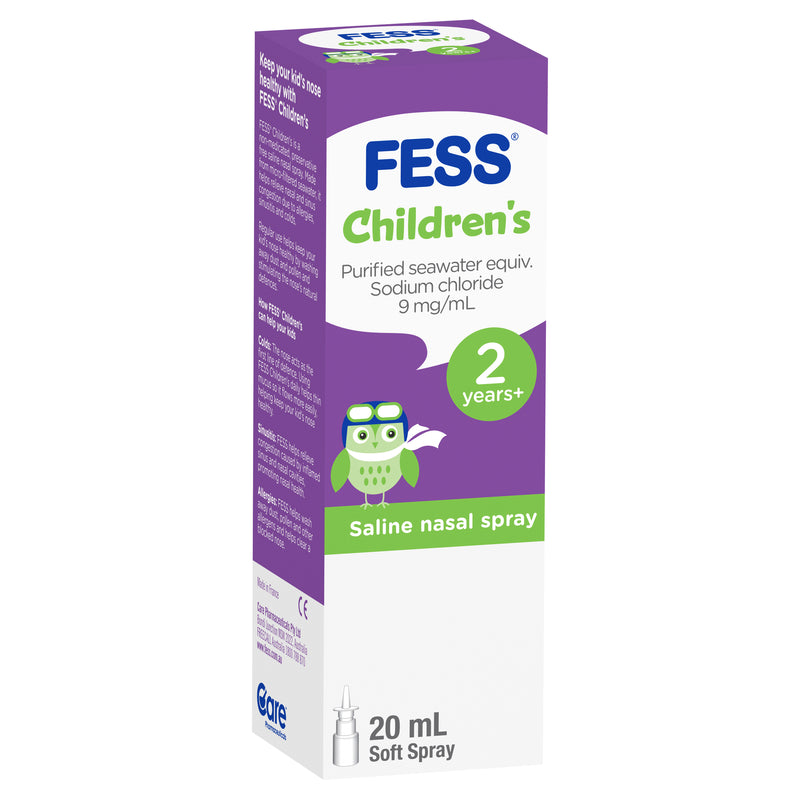 FESS Children's Nasal Saline Spray 2 Years+ 20mL