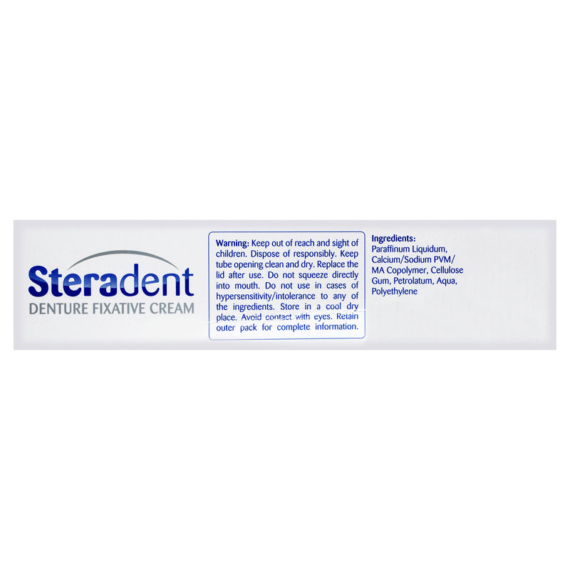 Steradent Denture Sensitive Fixative Cream 40g