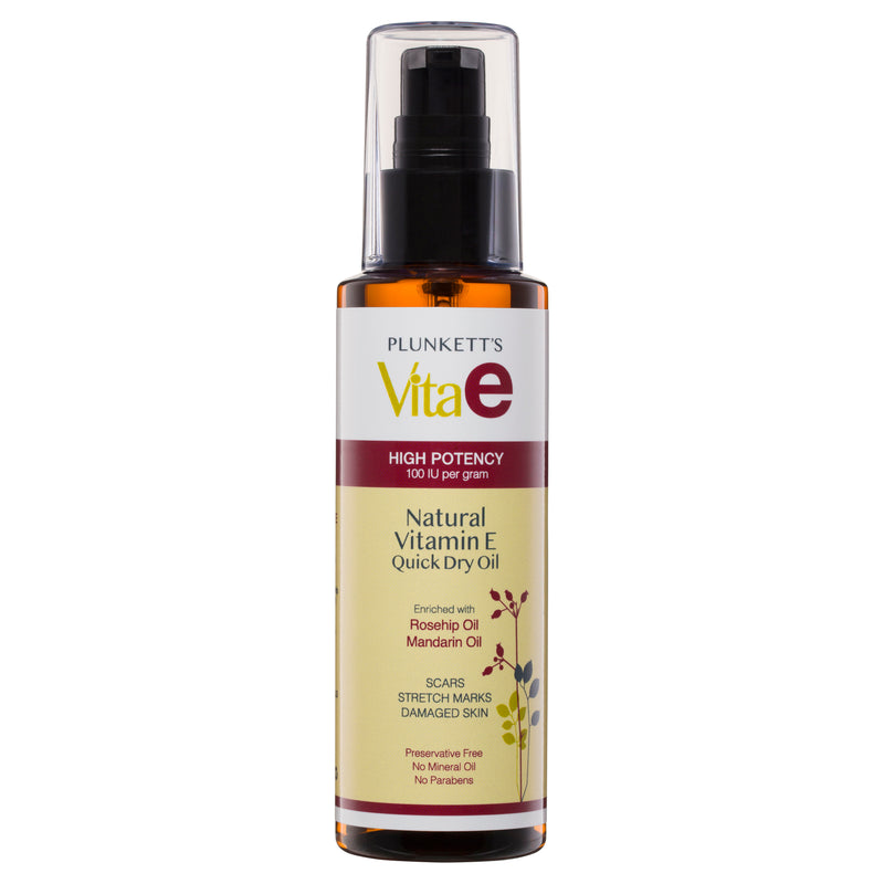 Plunkett's Vita E Natural Vitamin E Quick Dry Oil 125mL