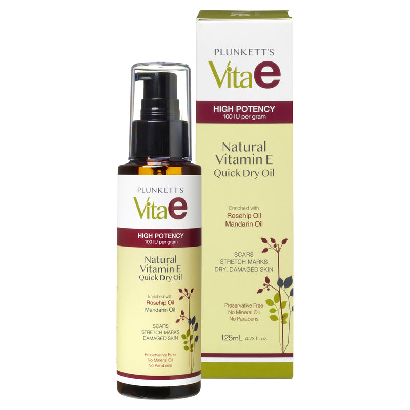 Plunkett's Vita E Natural Vitamin E Quick Dry Oil 125mL