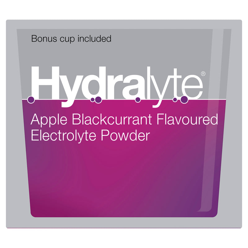 Hydralyte Electrolyte Powder Apple Blackcurrant Flavoured 10 Pack