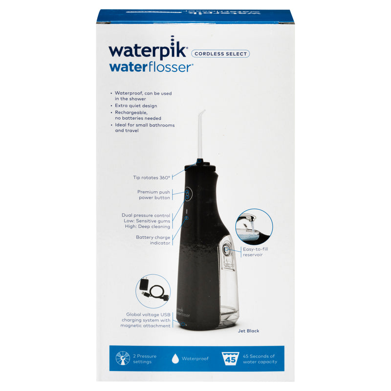 Waterpik Waterflosser Black Cordless Select