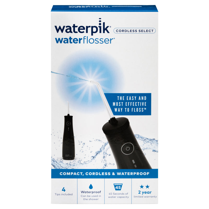 Waterpik Waterflosser Black Cordless Select