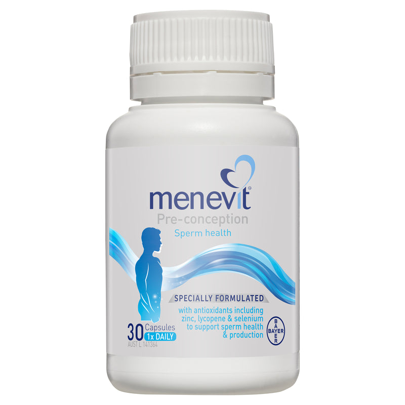 Menevit Pre-Conception Sperm Health Capsules 30 pack (30 days)