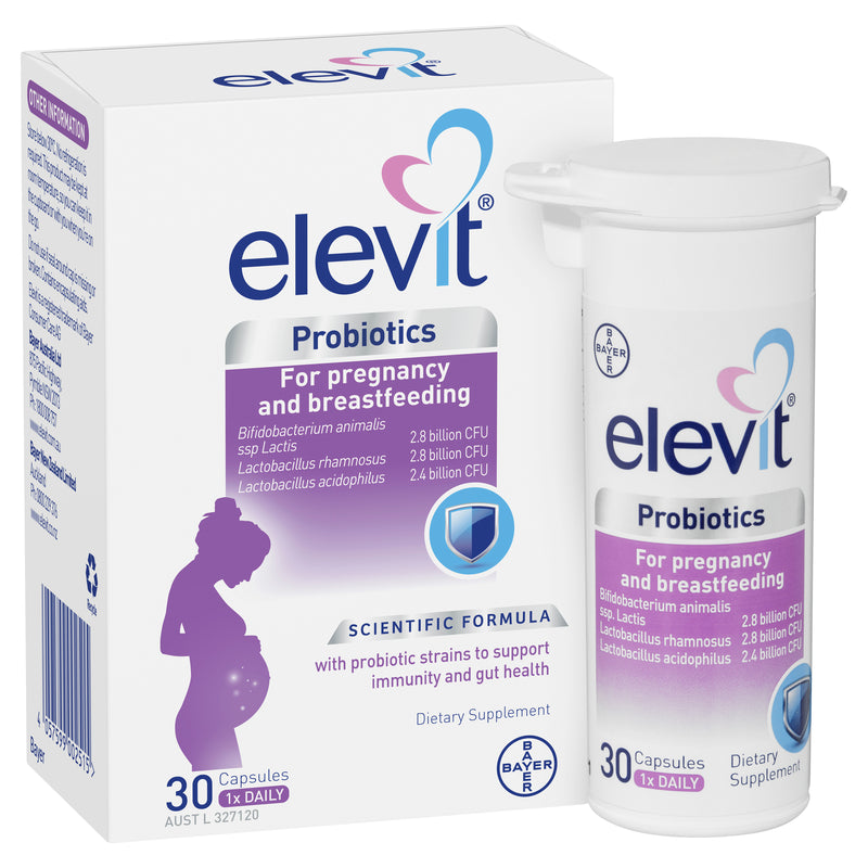 Elevit Probiotics for Pregnancy and Breastfeeding capsules 30 pack (30 days)