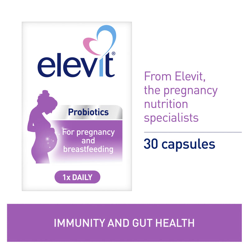 Elevit Probiotics for Pregnancy and Breastfeeding capsules 30 pack (30 days)