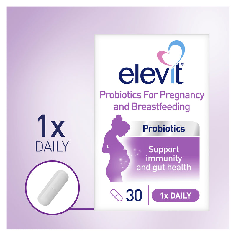 Elevit Probiotics for Pregnancy and Breastfeeding capsules 30 pack (30 days)