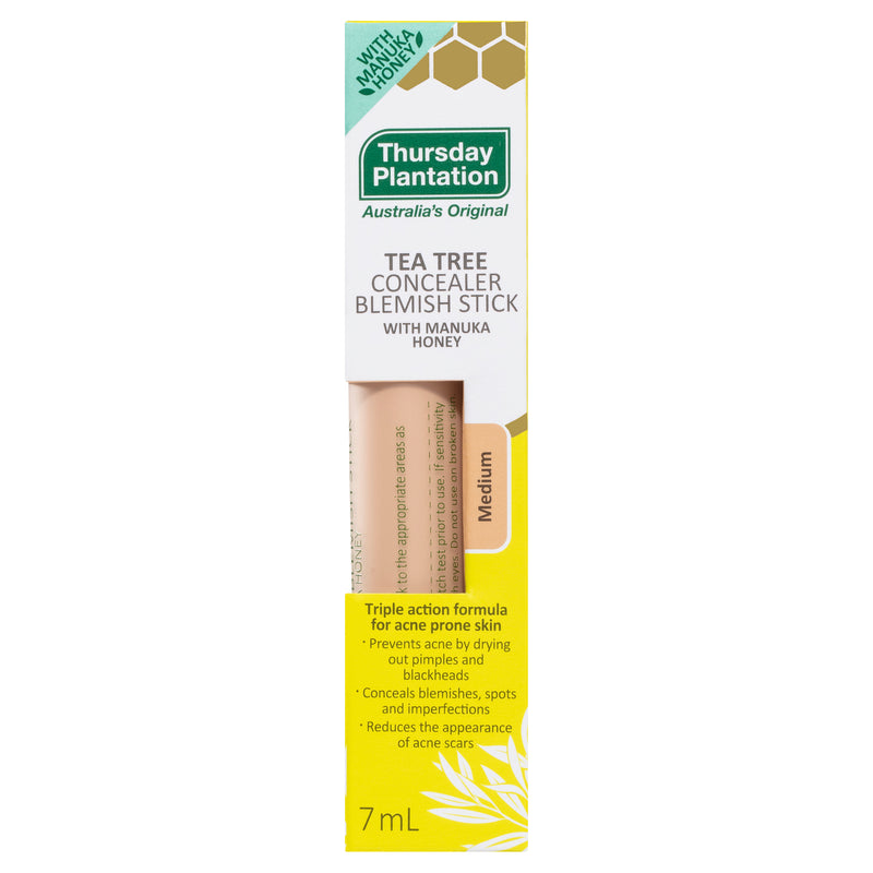 Thursday Plantation Tea Tree Blemish Stick With Manuka Honey Medium7mL