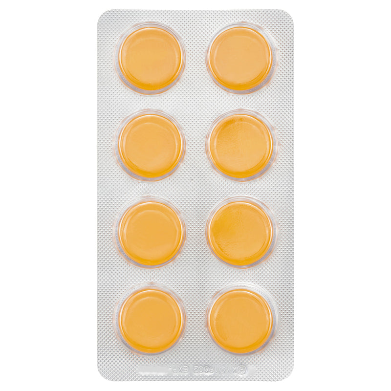 Difflam Sore Throat Lozenges Sugar Free Orange Flavour 16 Pack