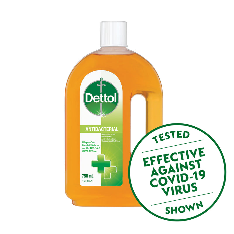 Dettol Antibacterial Household Grade Disinfectant Liquid 750mL