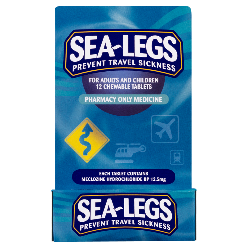 Sea Legs Chewables 12 Tablets