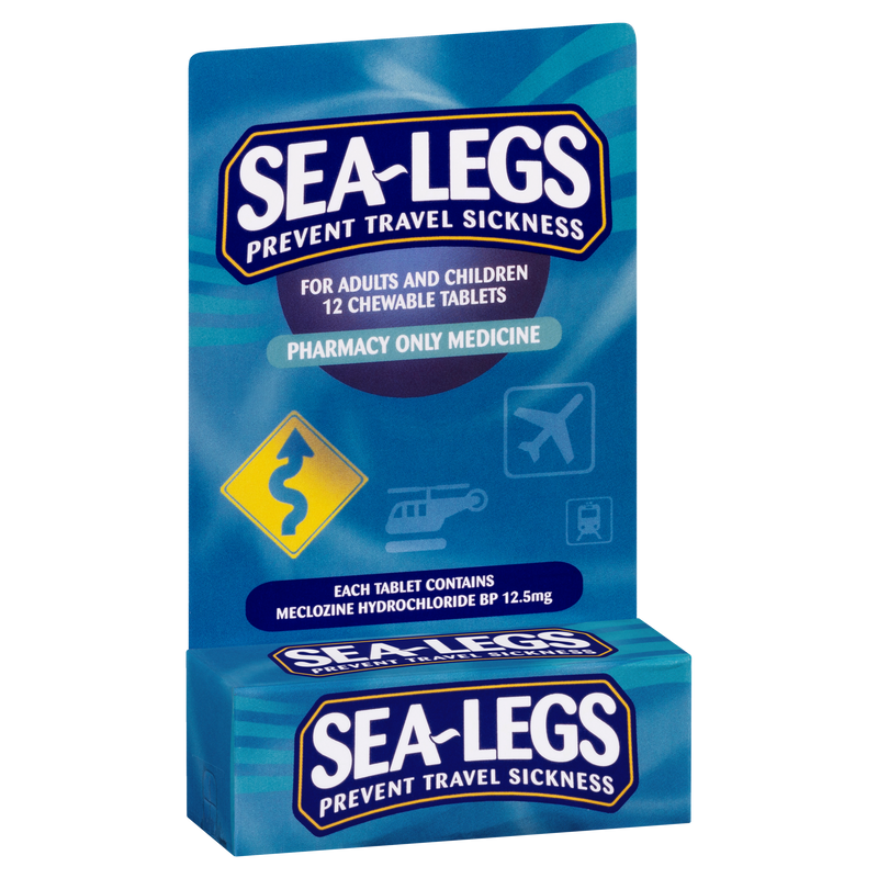 Sea Legs Chewables 12 Tablets