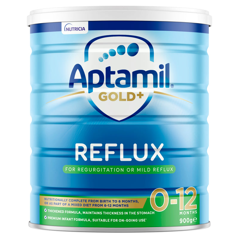 Aptamil Gold+ Reflux Baby Infant Formula Regurgitation or Mild Reflux From Birth to 12 Months 900g