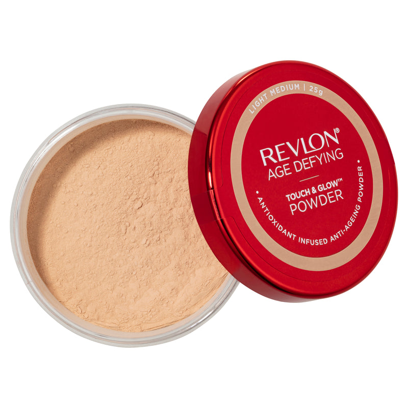 Revlon Age Defying Touch & Glow Powder Light/Medium 25g