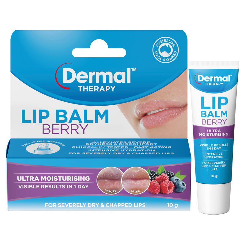 DERMAL THERAPY Lip Balm Berry 10g