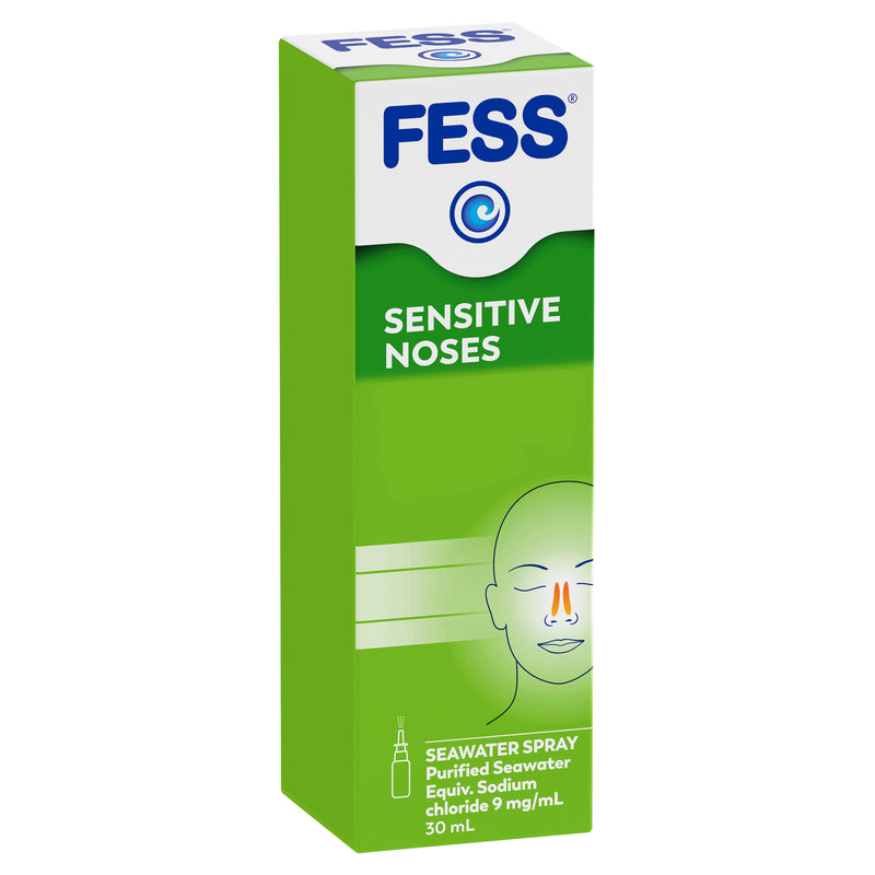 FESS Sensitive Noses Seawater Nasal Saline Spray Spray 30mL