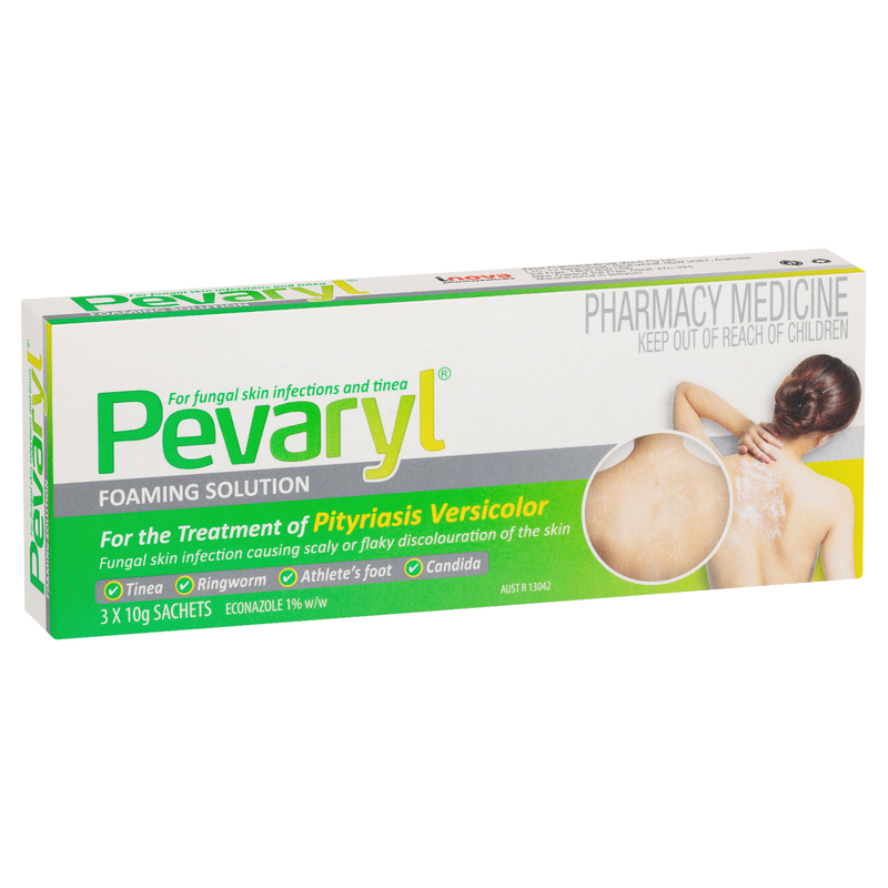 Pevaryl Anti-Fungal Foaming Solution 10g