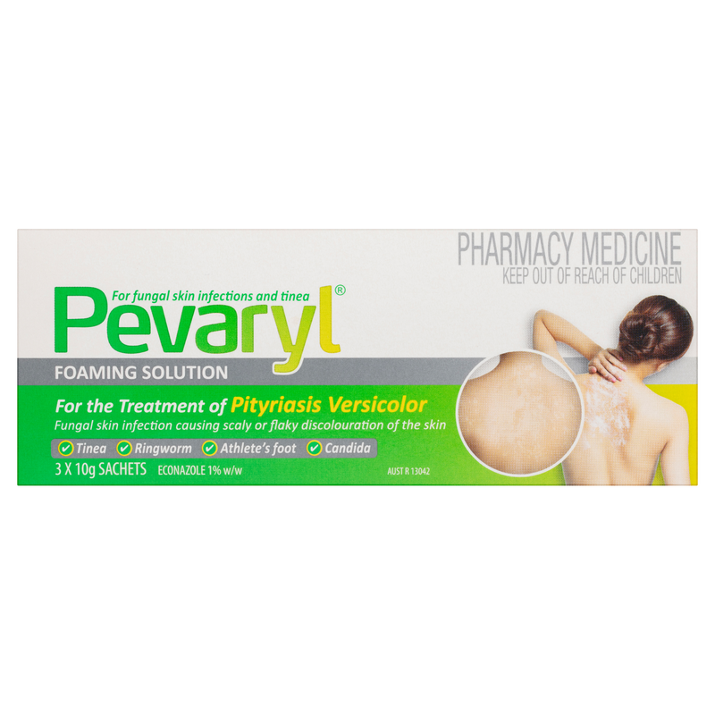 Pevaryl Anti-Fungal Foaming Solution 10g