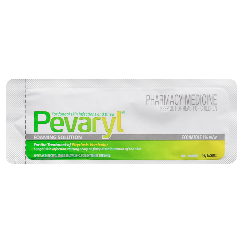 Pevaryl Anti-Fungal Foaming Solution 10g