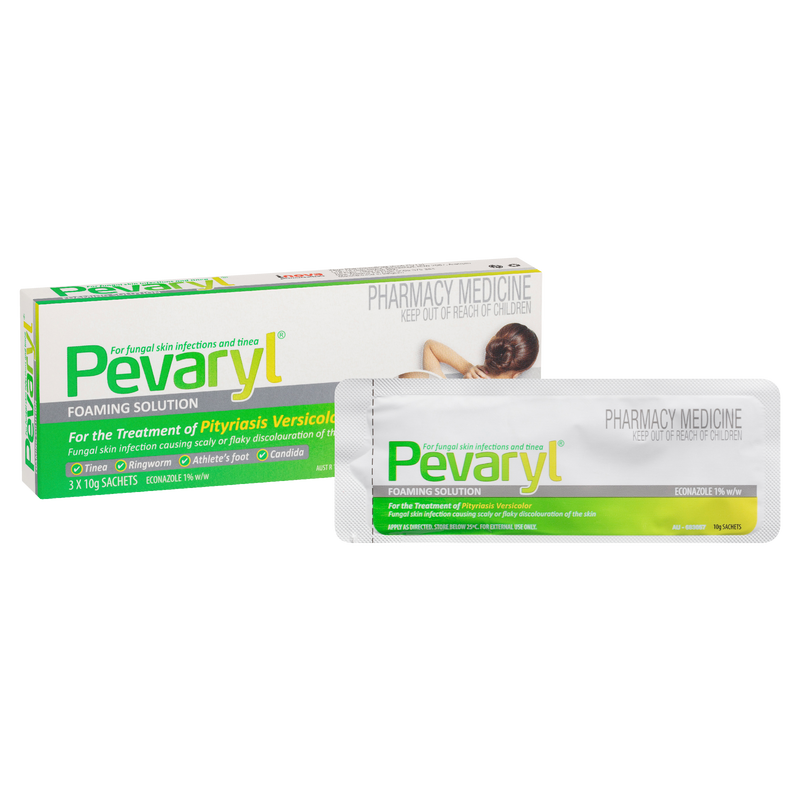 Pevaryl Anti-Fungal Foaming Solution 10g