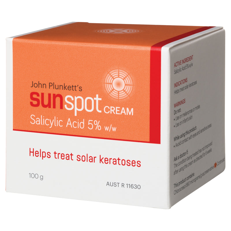 John Plunkett's Sunspot Cream 100g