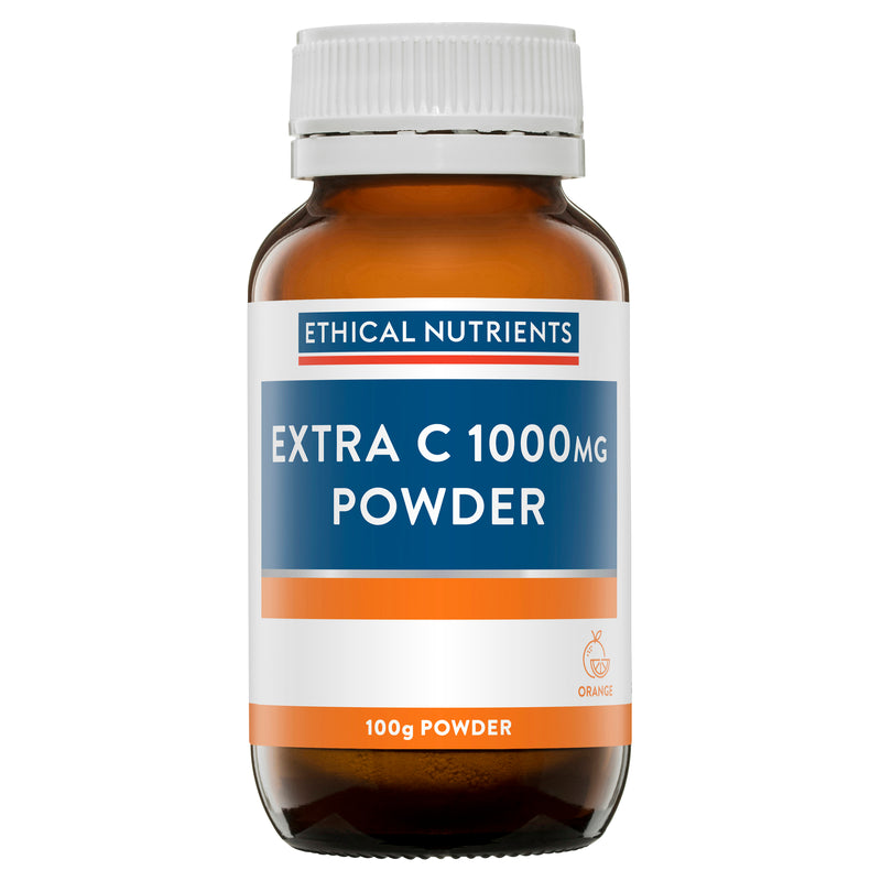 Ethical Nutrients Extra C 1000mg Powder Orange 100g