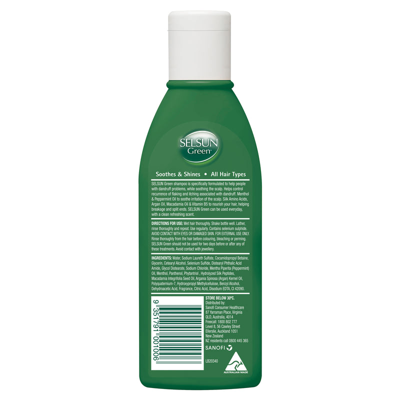 Selsun Green Anti Dandruff Shampoo 200mL