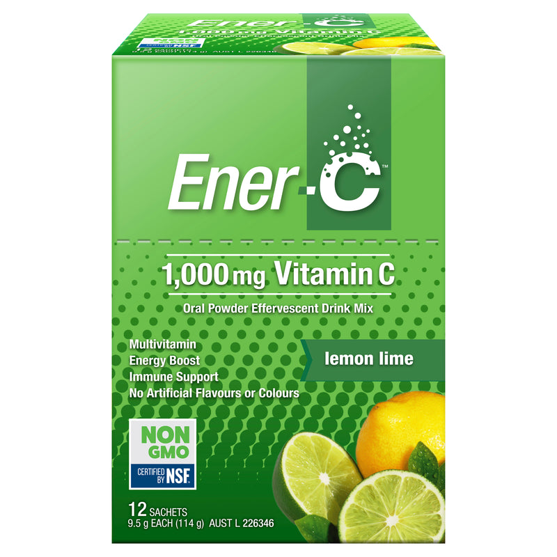 Ener-C Lemon Lime 12 Sachets