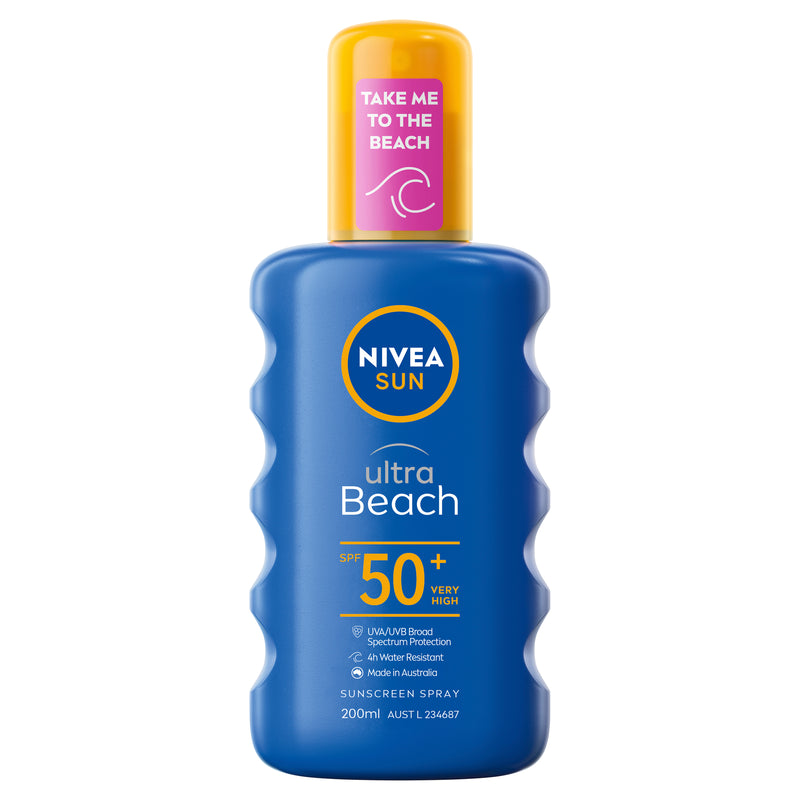 NIVEA Ultra Beach SPF50+ Sunscreen Spray