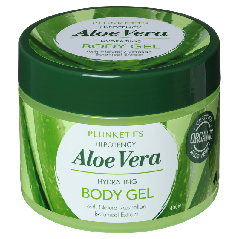 Plunkett's Hi-Potency Aloe Vera Hydrating Body Gel 400mL