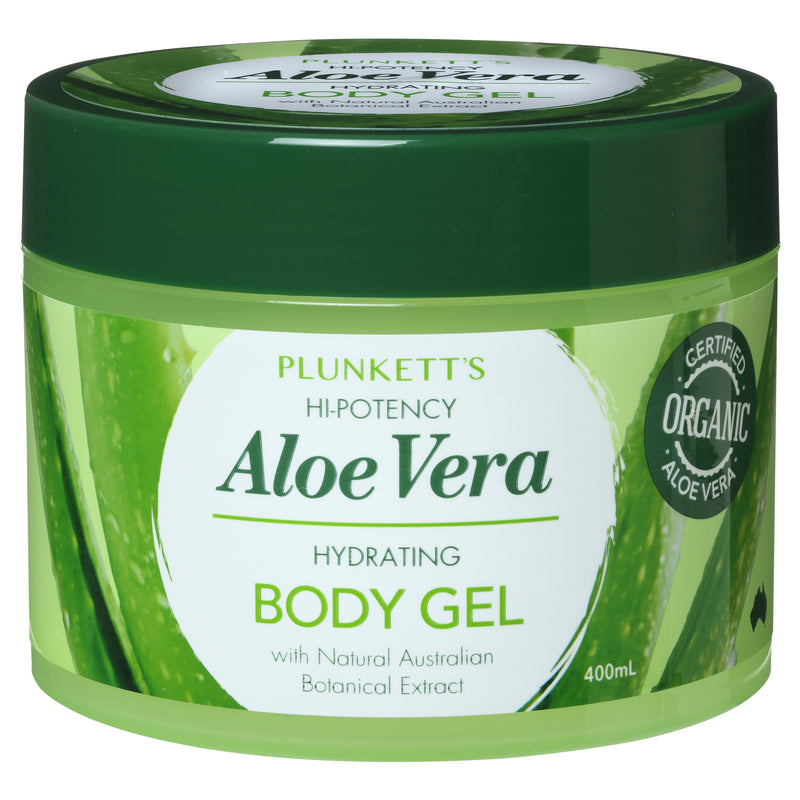 Plunkett's Hi-Potency Aloe Vera Hydrating Body Gel 400mL