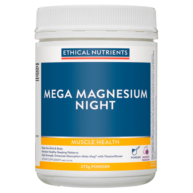 Ethical Nutrients Mega Magnesium Night Powder large 272g