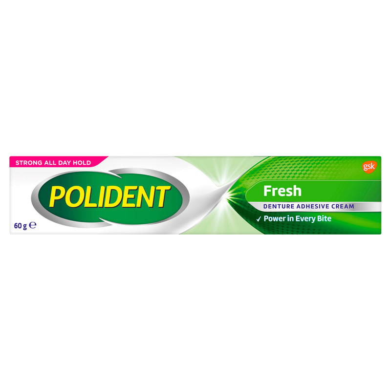 Polident Denture Adhesive Cream Fresh 60g