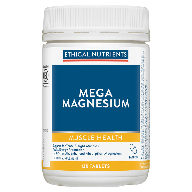 Ethical Nutrients Mega Magnesium 120 Tablets