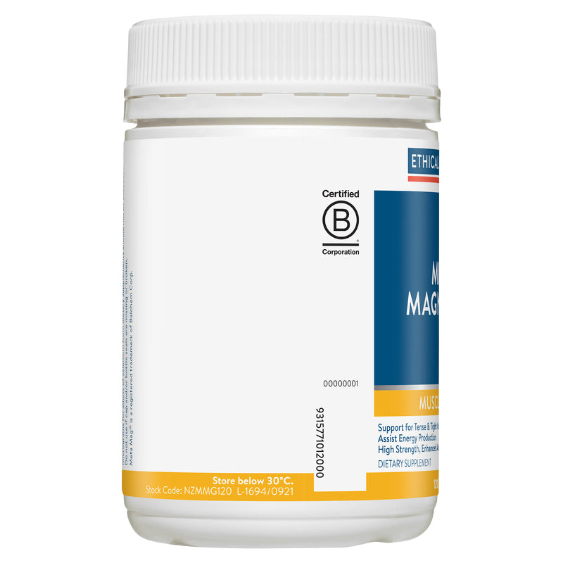 Ethical Nutrients Mega Magnesium 120 Tablets