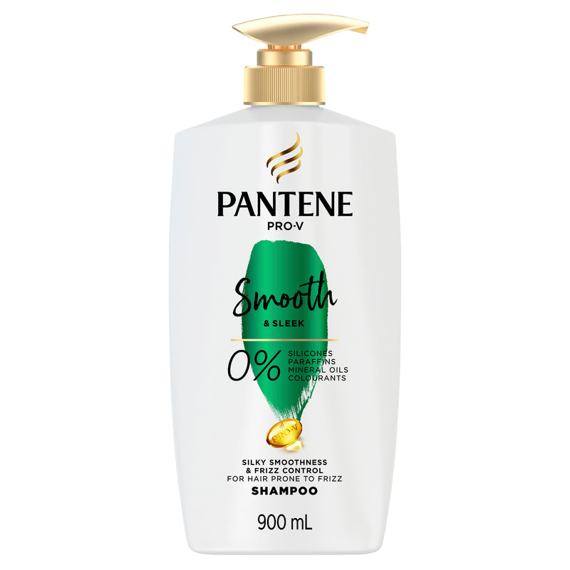 Pantene Smooth & Sleek Shampoo 900ml