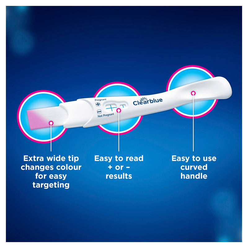 Clearblue Pregnancy Test, Rapid Detection, 3 Tests