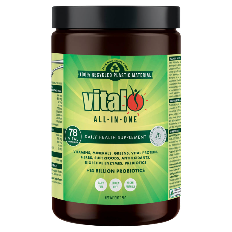 Vital All-In-One Daily Health Supplement 120GM