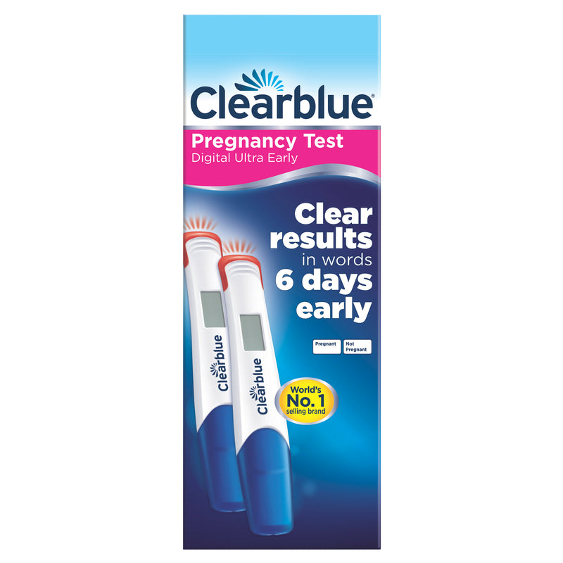 CLEARBLUE Digital ULTRA EARLY TEST 2pk