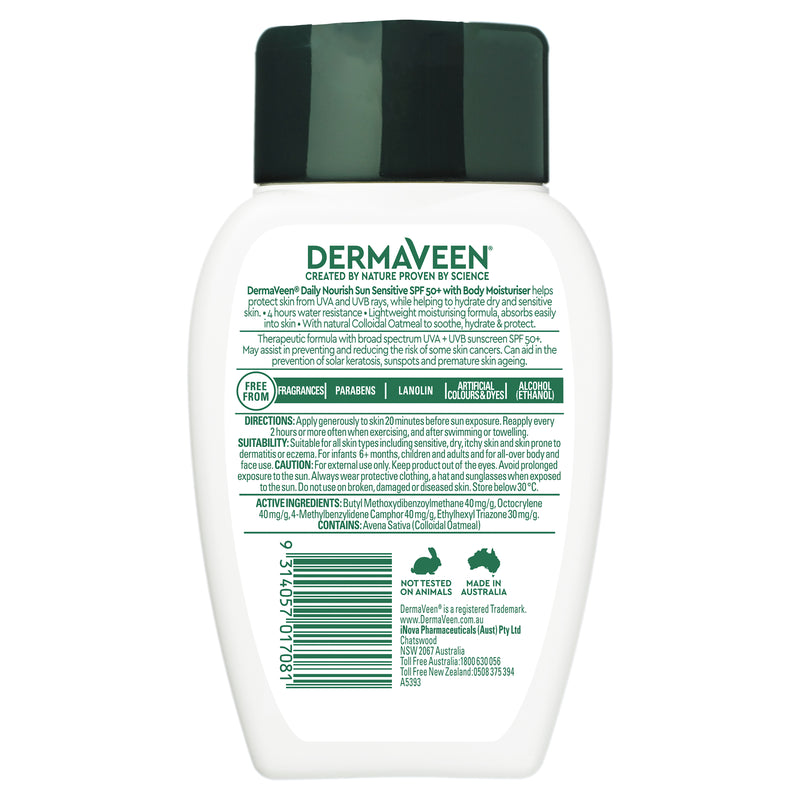 DERMAVEEN Sun Sens Moist SPF50+250g