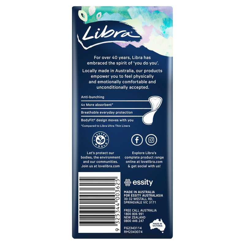 Libra Extra Protect Liners 50 Pack