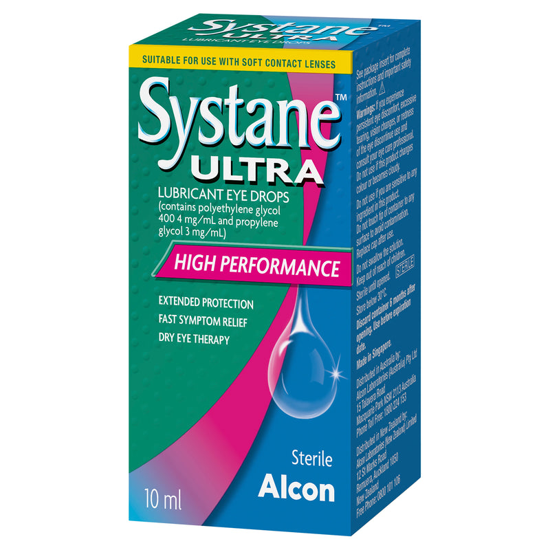 Systane Ultra Lubricating Eye Drops 10mL