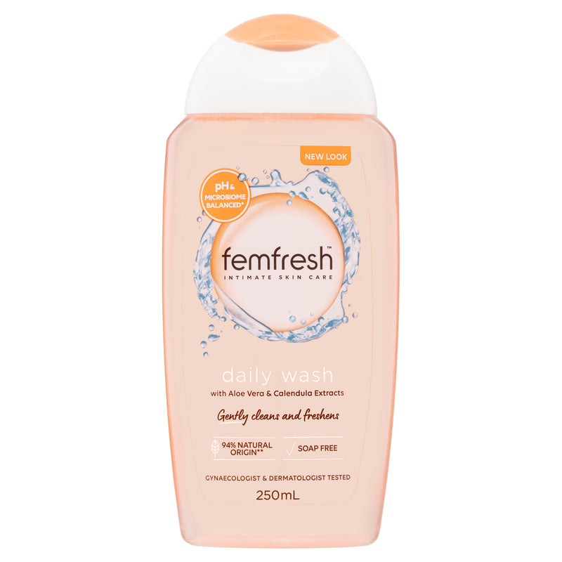 Femfresh Daily Wash with Aloe Vera & Calendula Extracts 250mL