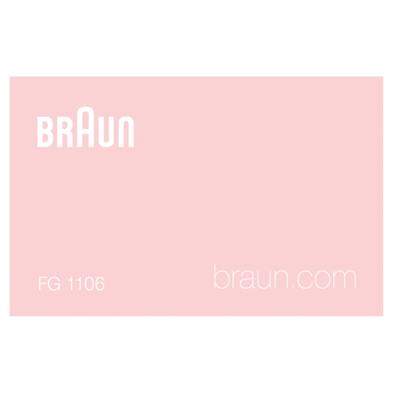 BRAUN Mini Prec. Trimmer FG1106 1ea