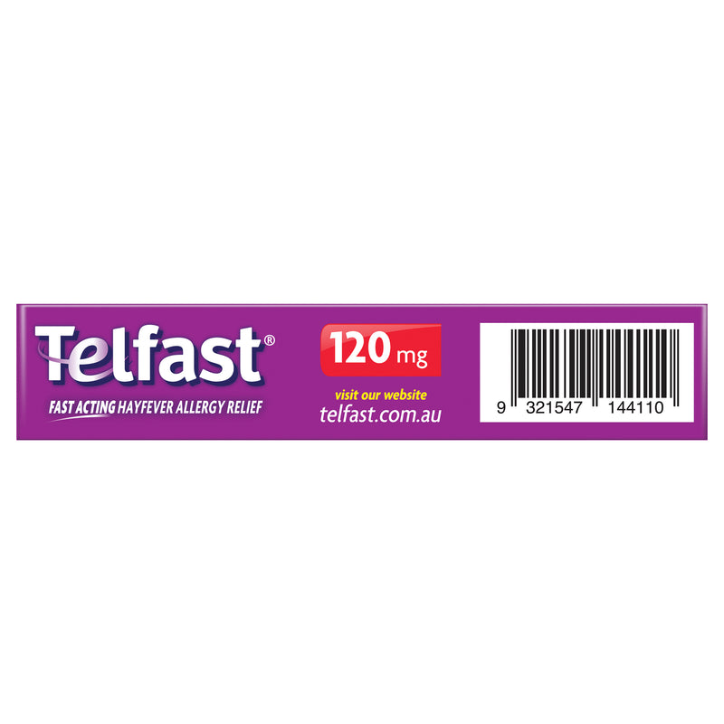 Telfast 120mg 30 Tablets