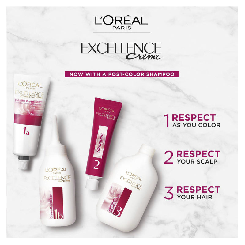 L'Oréal Paris Excellence Crème Permanent Hair Colour - 8 Blonde