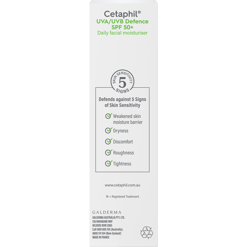 Cetaphil UVA/UVB Defence with SPF 50+