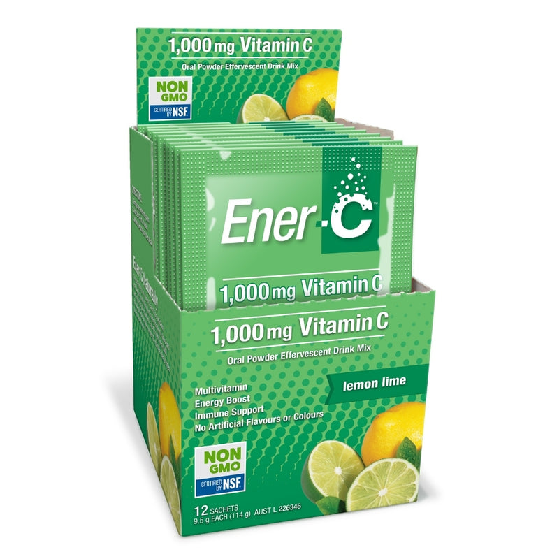 Ener-C Lemon Lime 12 Sachets