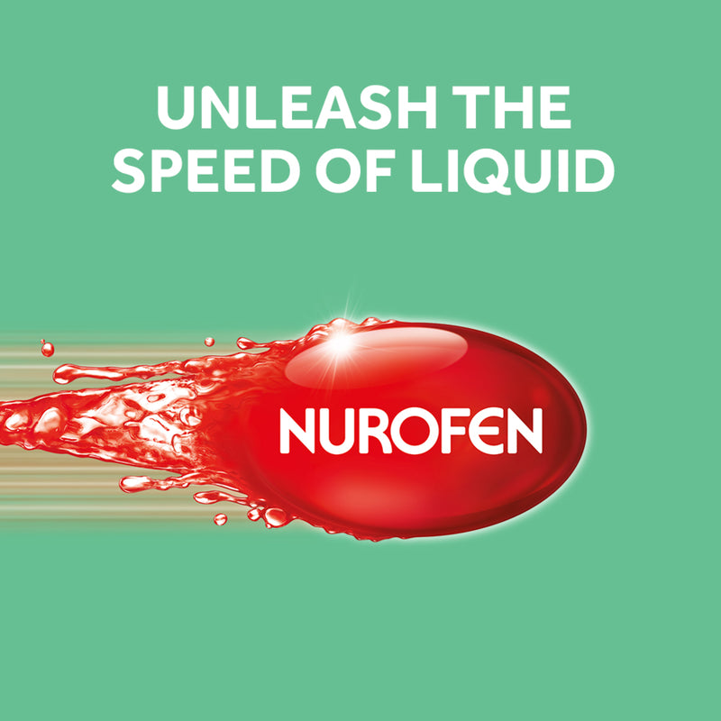 Nurofen Zavance Fast Pain Relief Liquid Capsules 200mg Ibuprofen 80 value pack  limit 1